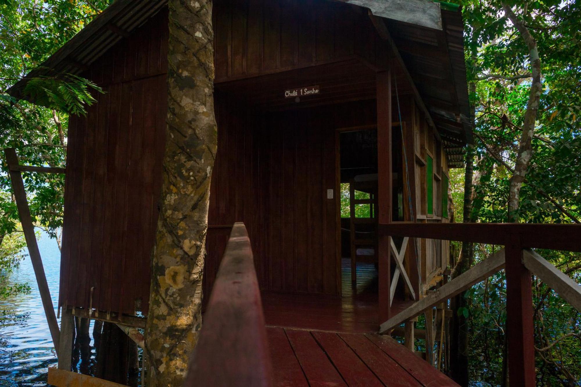 Vista Do Lago Jungle Lodge Cajual Eksteriør bilde